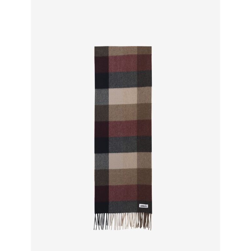 Aigle Jacquard Fringes Scarf - Echarpe | Hardloop