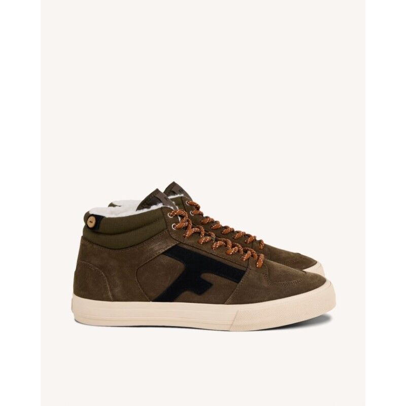 Faguo Walnut Mid Tennis Suede - Chaussures lifestyle homme | Hardloop