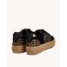 Faguo Walnut Platform Tennis Woven Suede - Urban skor - Dam | Hardloop