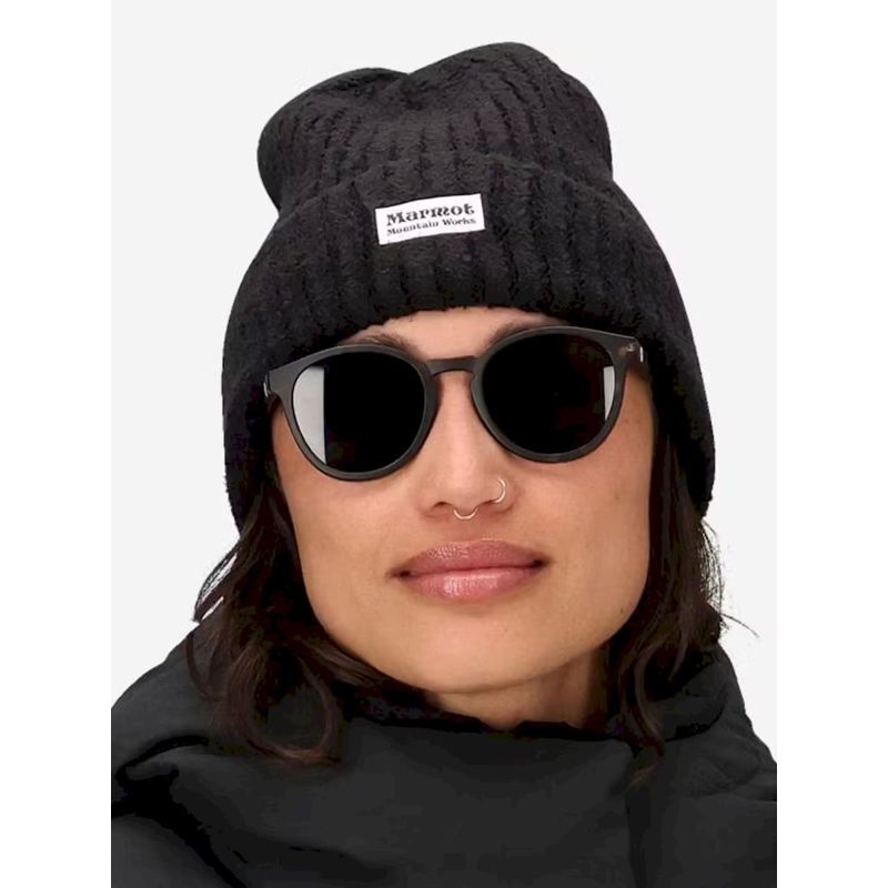 Marmot Fuzzy Beanie - Hue - Damer | Hardloop
