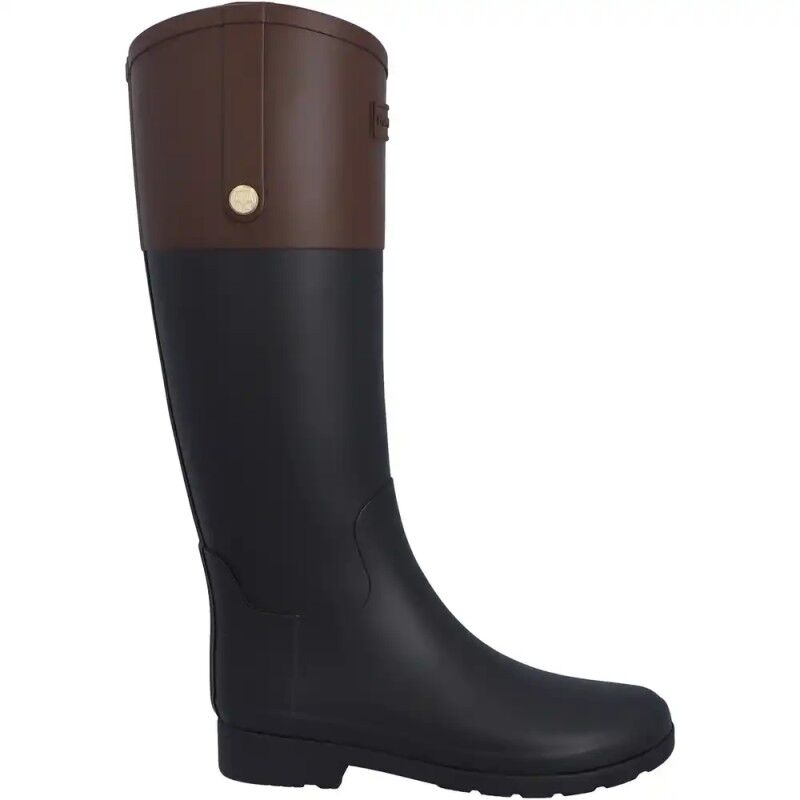 Hunter Boots Refined Gold Trim Riding Boot Gummistiefel Damen