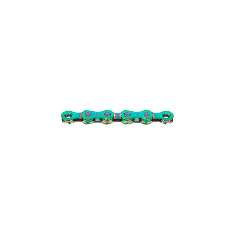 Chaîne KMC X12 12 Vitesses – Double Pont X-Bridge, Traitement X-SP Anti-étirement, Lien MissingLink Inclus, Pour VTT Et Route
