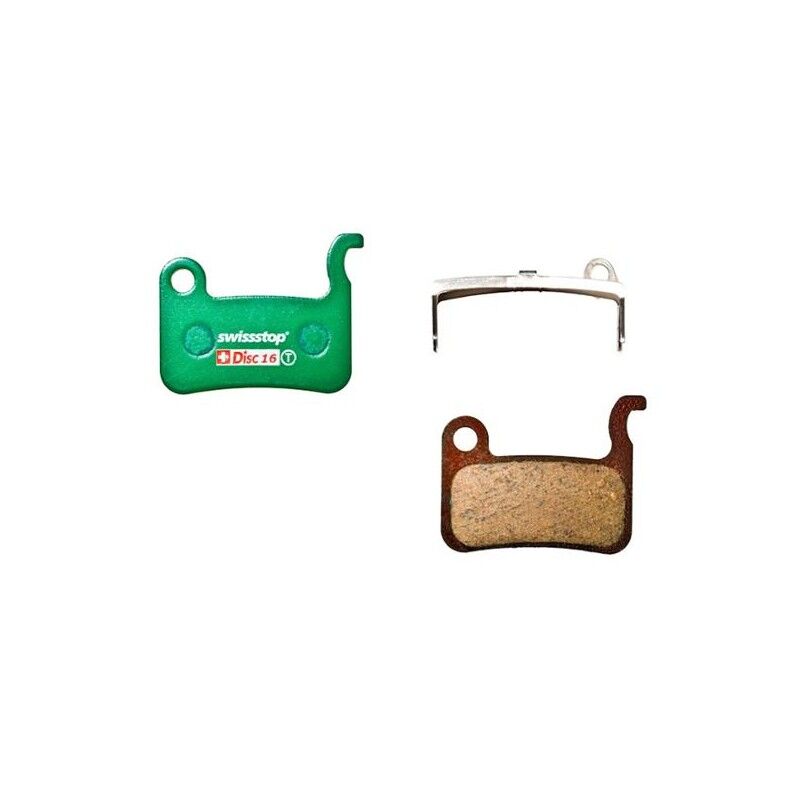 Pastiglie Freno SwissStop Disc 15 C – Organiche Per Shimano Deore, Tektro, TRP