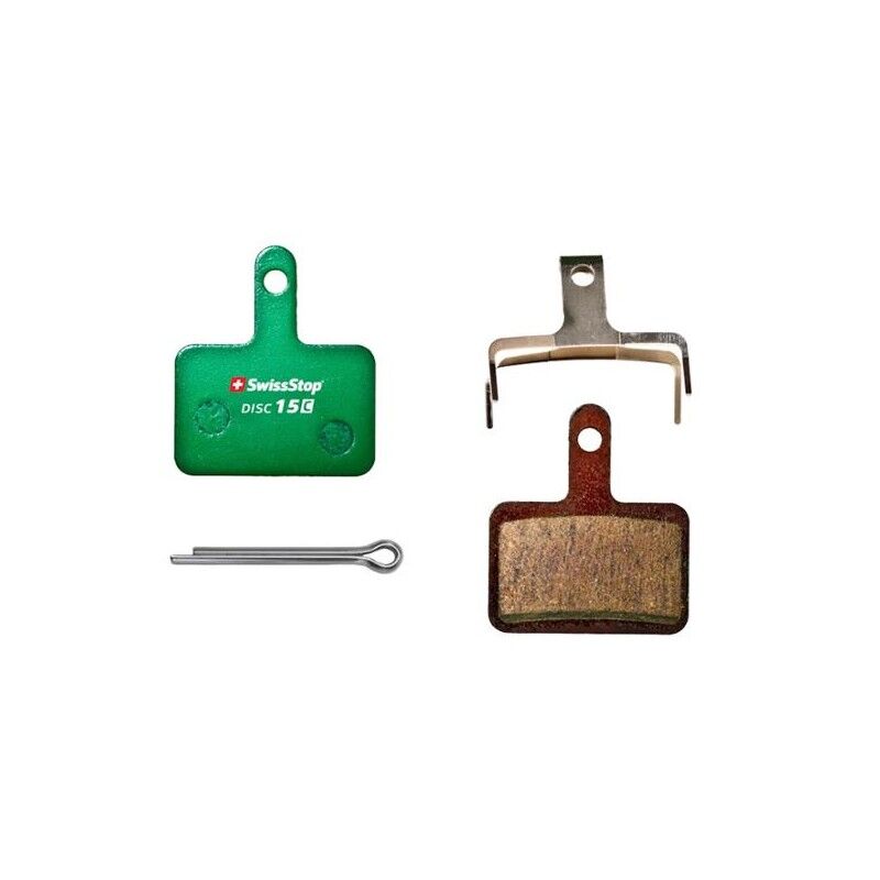 Disc 15C Organic Adapt. Shimano Deore/Tektro/Trp/Clarks - Pastiglie Freni Bici