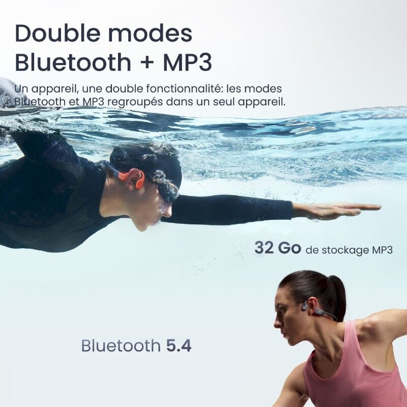 Shokz Openswim Pro USB-C - Auriculares condução ossea | Hardloop