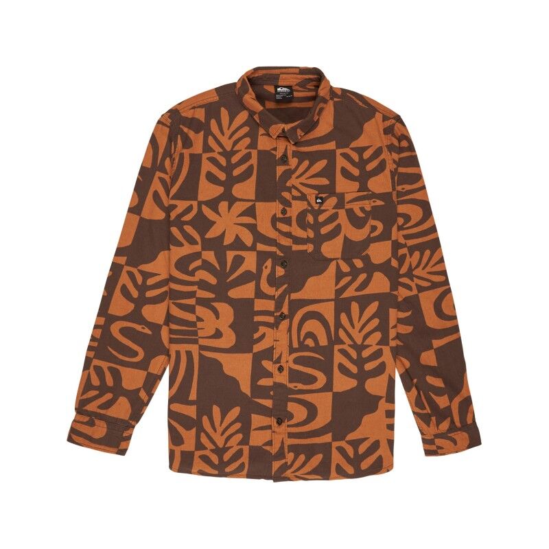 Motherfly Printed Ls Shirt - Camisa - Hombre