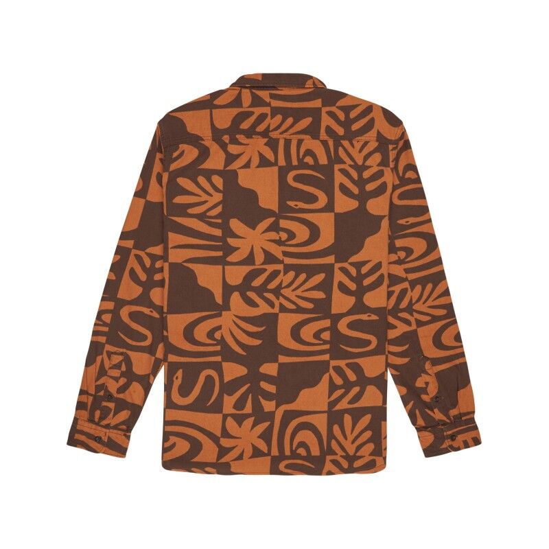 Quiksilver Motherfly Printed Ls Shirt - Overhemd - Heren | Hardloop