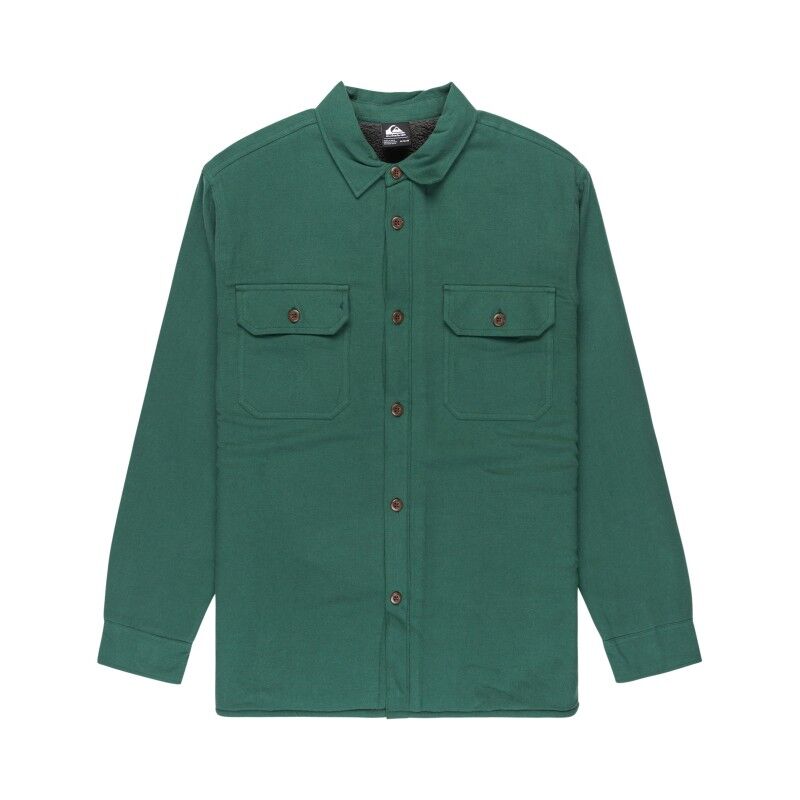 Quiksilver Husson Sherpa Shirt - Chemise homme - Overshirt - Heren | Hardloop