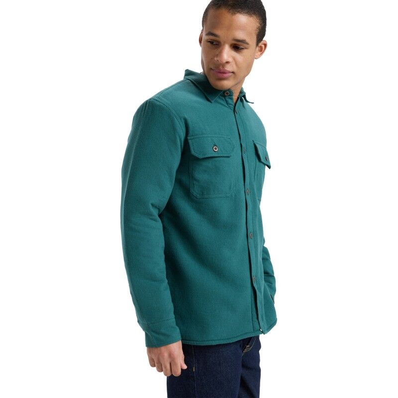 Quiksilver Husson Sherpa Shirt - Chemise homme - Hemdjacke - Herren | Hardloop