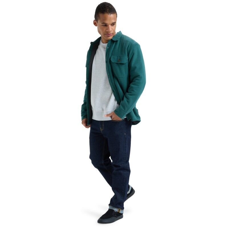 Quiksilver Husson Sherpa Shirt - Chemise homme - Hemdjacke - Herren | Hardloop