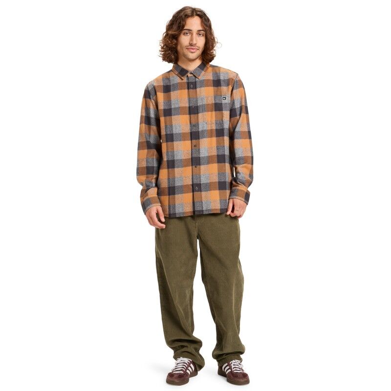 Quiksilver Motherfly Plaid Ls Shirt - Skjorte - Herrer | Hardloop
