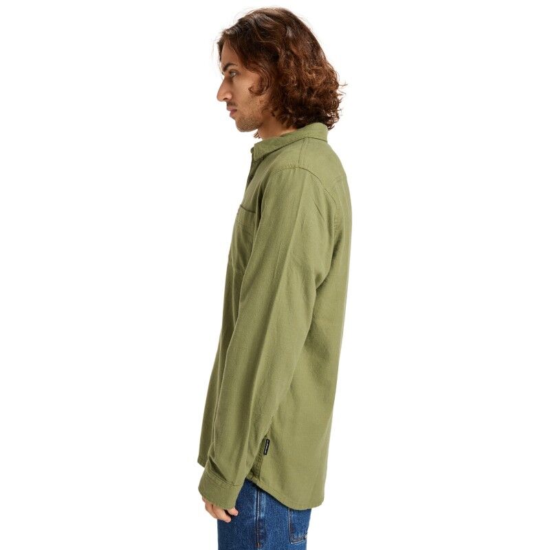 Quiksilver Motherfly Solid Ls Shirt - Skjorta - Herr | Hardloop