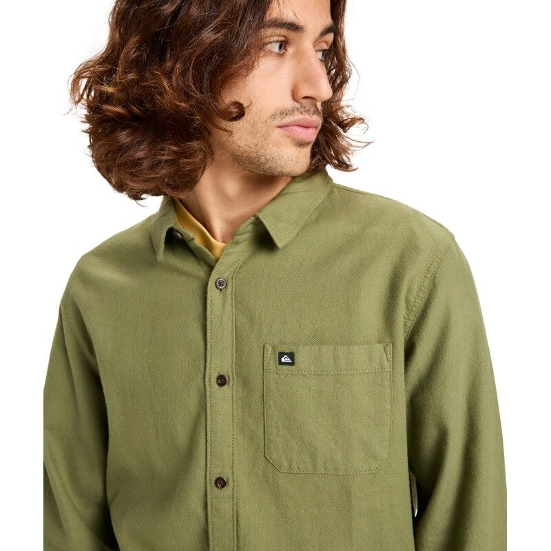 Quiksilver Motherfly Solid Ls Shirt - Shirt - Men's | Hardloop