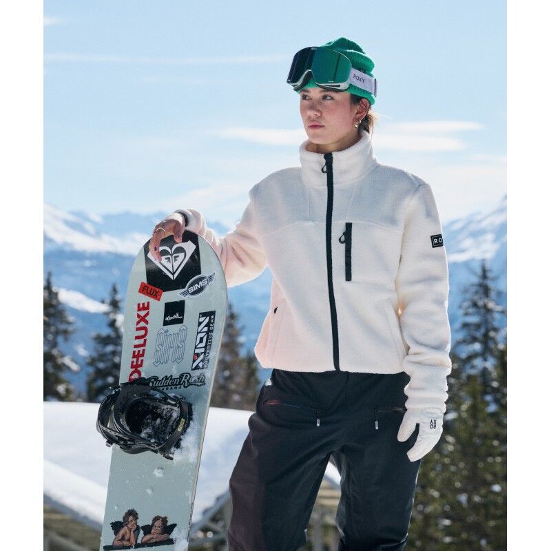 Roxy Alabama Full Zip Solid - Fleecevest - Dames | Hardloop