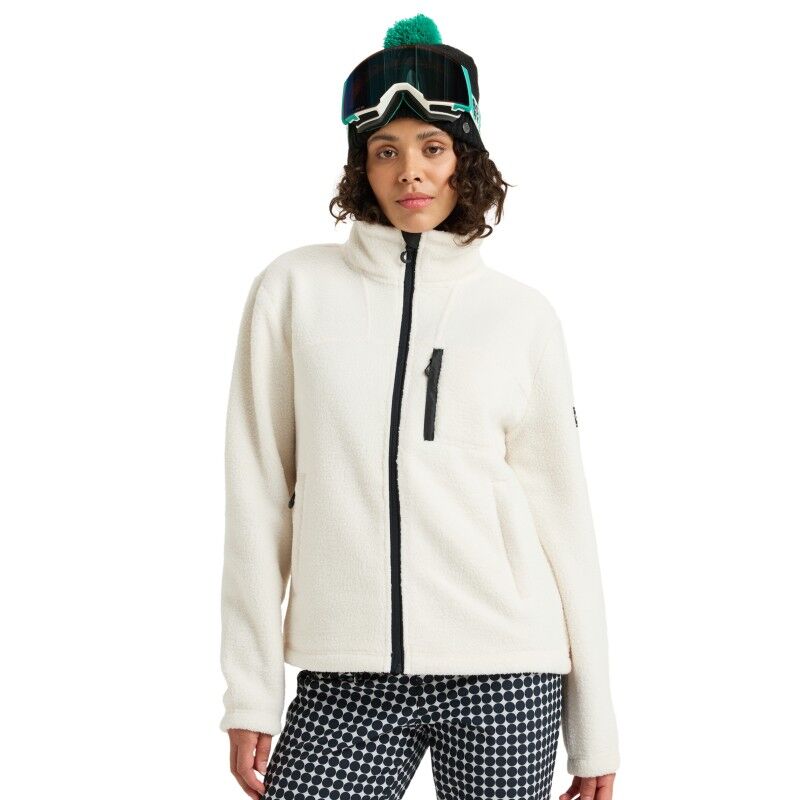 Alabama Full Zip Solid - Fleecetröjor - Dam