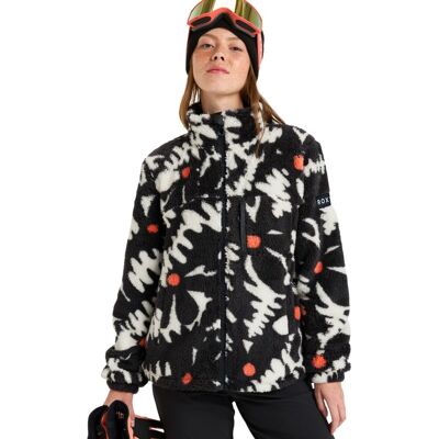 Alabama Full Zip Printed - Bluza polarowa damska