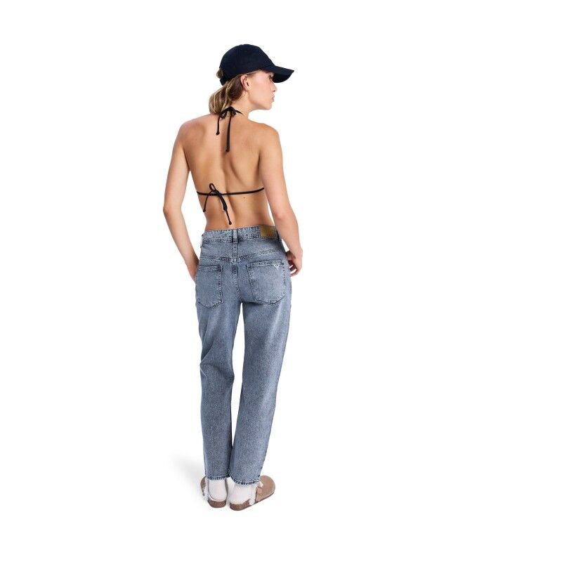 Roxy Patti Straight Mid Grey - Pantaloni - Donna | Hardloop