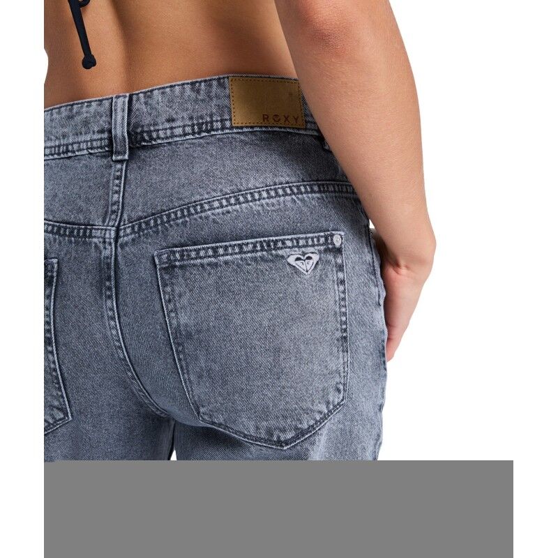 Roxy Patti Straight Mid Grey - Trousers - Women's | Hardloop