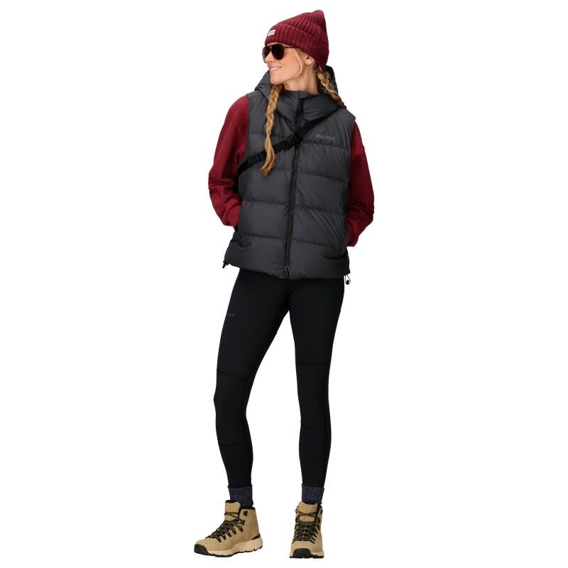 Marmot Strollbridge Hooded Vest - Colete penas mulher | Hardloop
