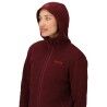 Marmot Drop Line Full Zip Hoody - Fleecevest - Dames | Hardloop