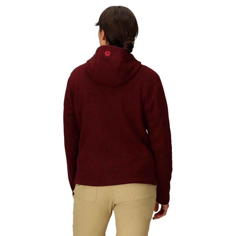 Marmot Drop Line Full Zip Hoody - Fleecetakki - Naiset | Hardloop