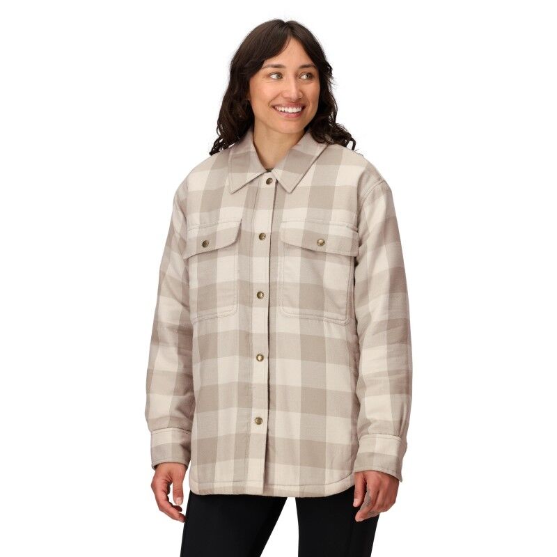Ridgefield Sherpa Flannel Jacket - Camisa mulher