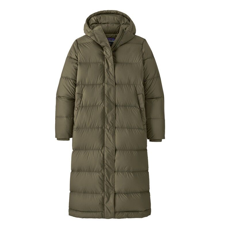 W's Silent Down Long Parka - Parkatakki - Naiset