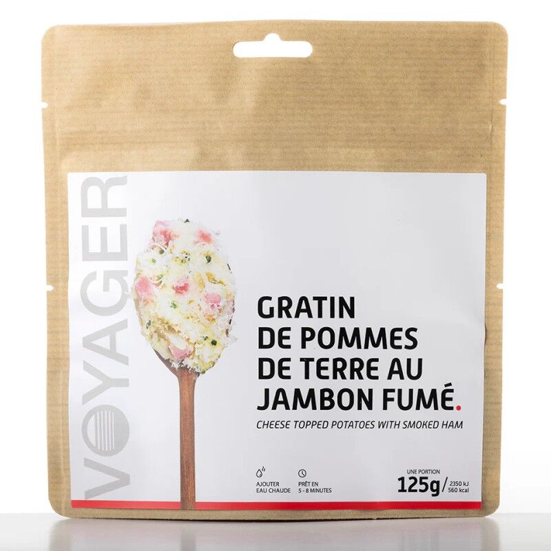 Gratin de Pommes de Terre au Jambon Fumé - Frystorkad måltid