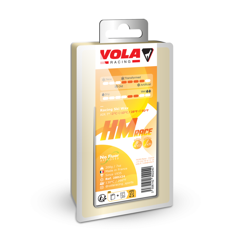 Vola HM Race Jaune - Skiwachs | Hardloop