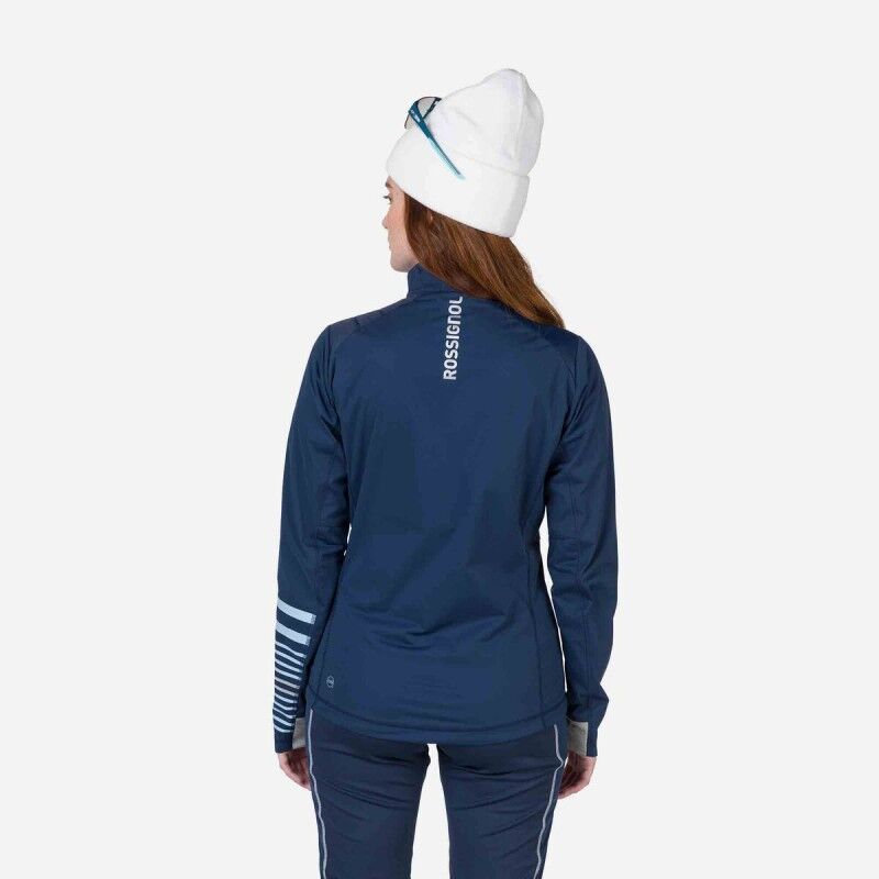 Rossignol Poursuite Warm Jacket - Langlaufjas - Dames | Hardloop