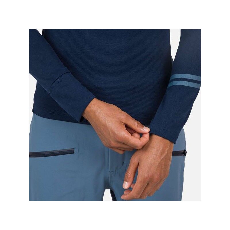 Rossignol Poursuite 1/2 Zip - Fleecetröjor - Herr | Hardloop