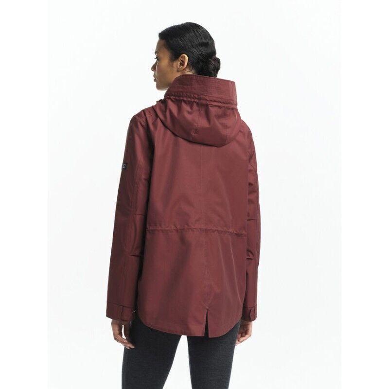 Aigle MTD Mid Length Hooded Parka - Chaqueta impermeable - Mujer | Hardloop
