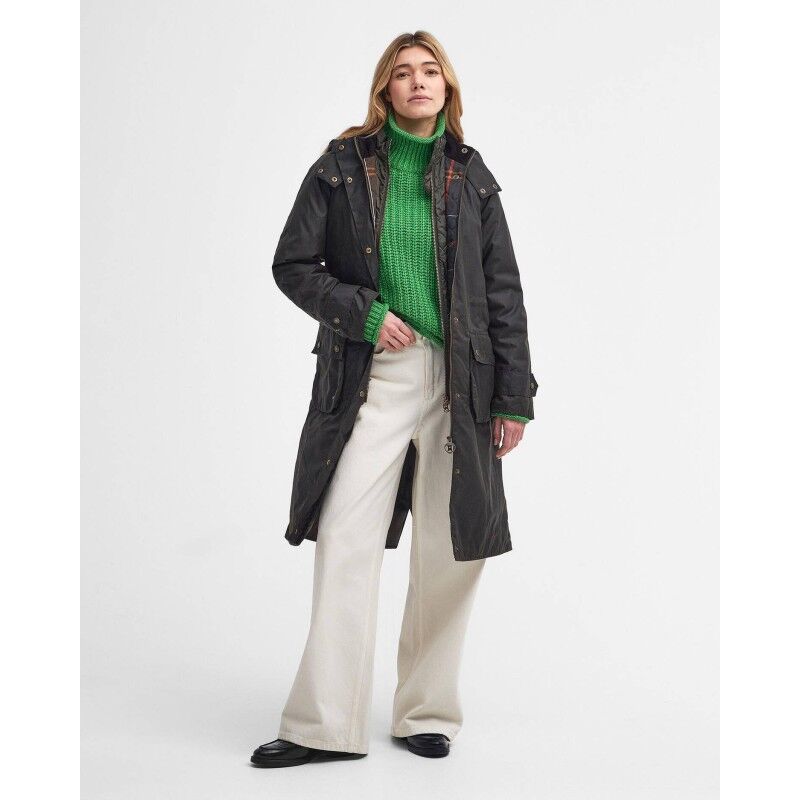 Barbour Womans Wax Jacket Cheap Long Wax Coat Womens Top Sale
