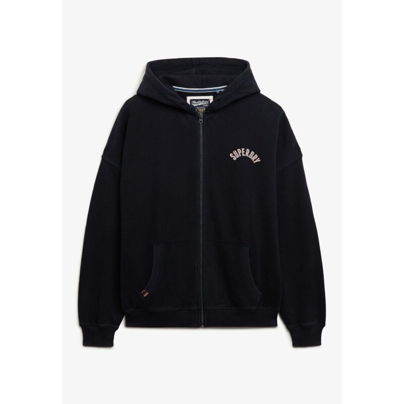 Superdry Athletic Ess Oversized Ziphood - Felpa con cappuccio - Donna | Hardloop