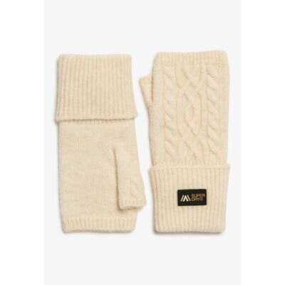 Cable Luxe Handwarmers - Gloves - Women's