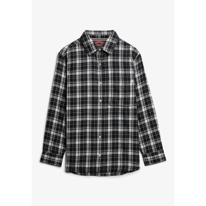 Superdry Check Flannel Boyfriend Shirt - Koszula damski | Hardloop