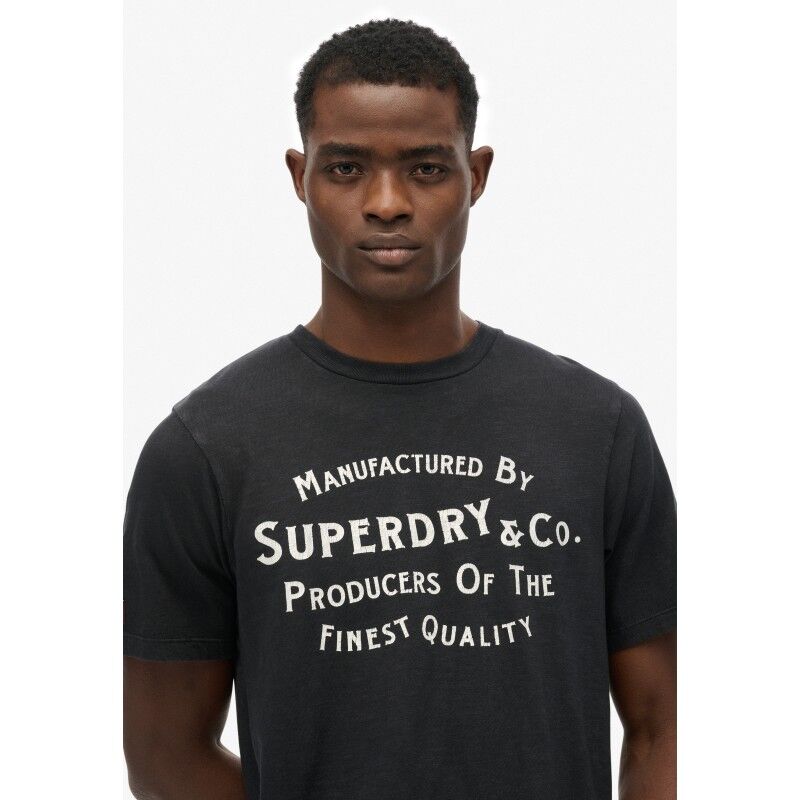 Superdry Copper Label Relaxed Tee - T-shirt - Heren | Hardloop