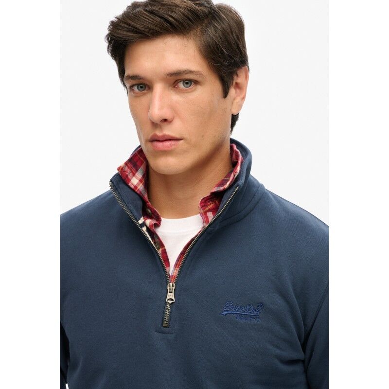 Superdry Essential Logo Half Zip - Pullover - Herren | Hardloop
