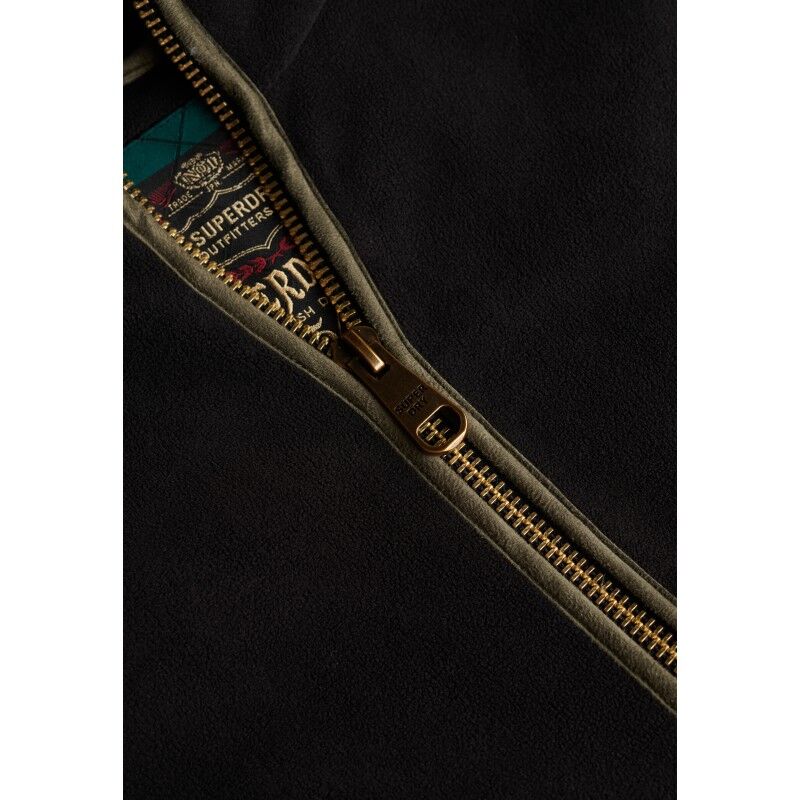 Superdry Estate Full Zip Fleece - Fleecejakke - Damer | Hardloop