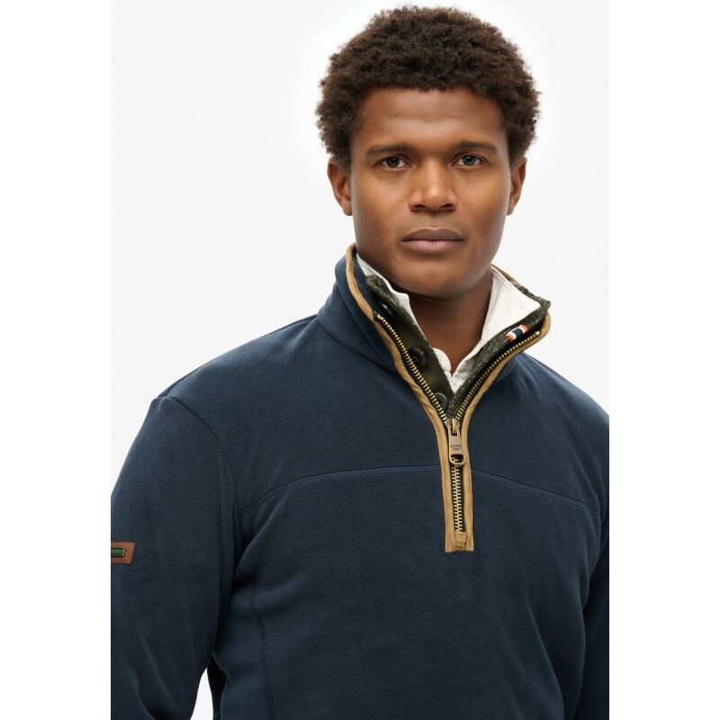 Superdry Estate Half Zip Fleece - Polaire homme | Hardloop