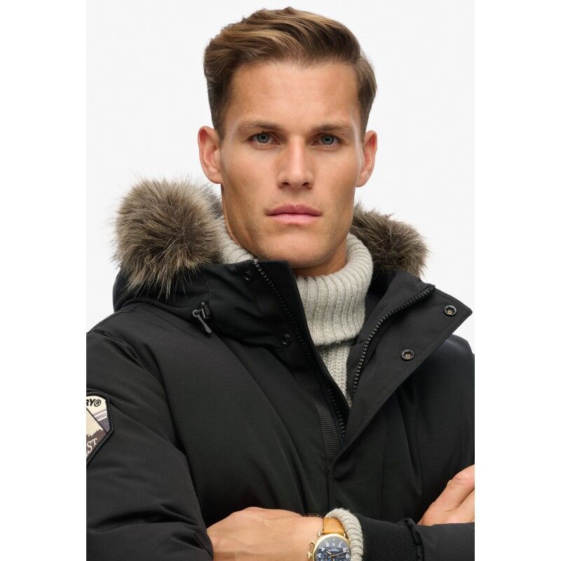 Superdry Everest Faux Fur Bomber Jacket - Abrigo - Hombre | Hardloop