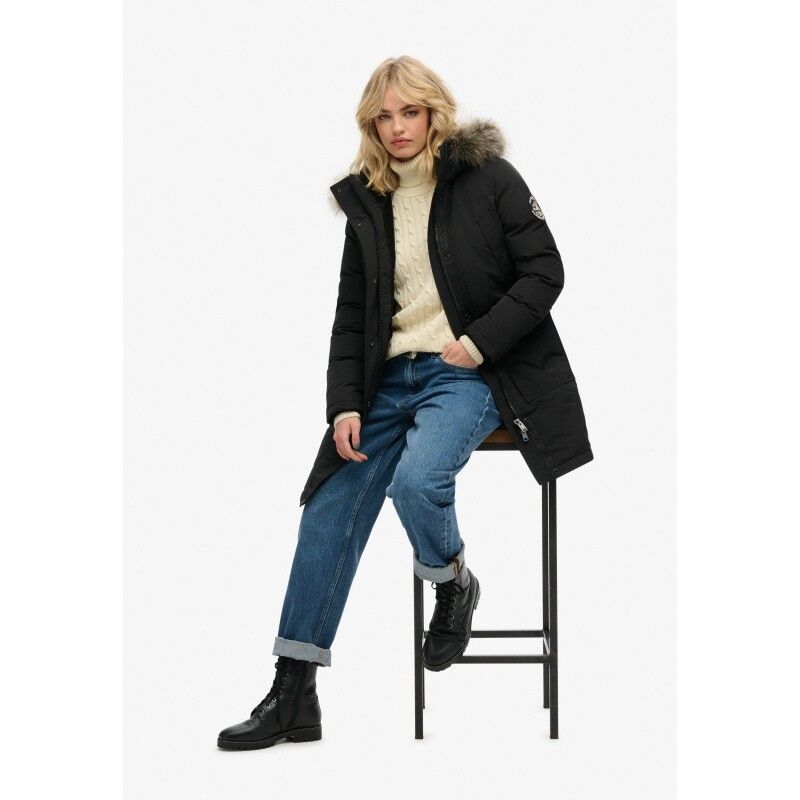 Superdry Everest Faux Fur Parka Coat - Dámská zimní bunda | Hardloop