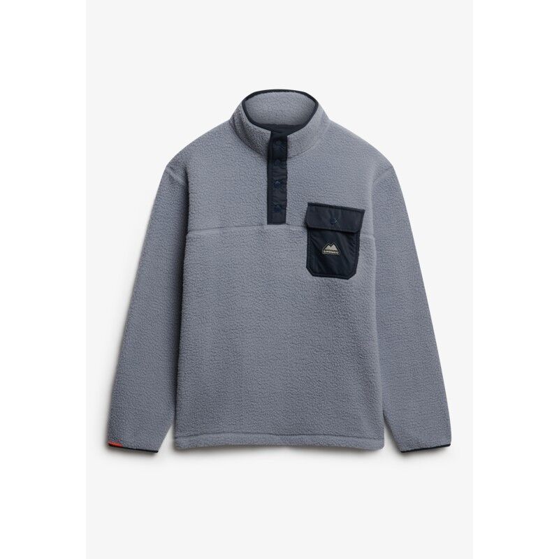 Superdry Fuji Popper Neck Fleece - Giacca in pile - Uomo | Hardloop