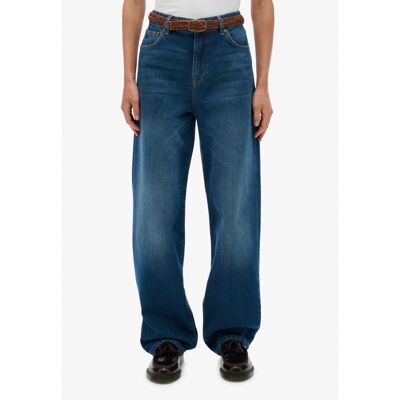 Organic Cotton High Rise Wide Leg - Spodnie damskie