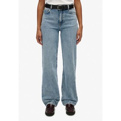 Organic Cotton High Rise Wide Leg - Spodnie damskie
