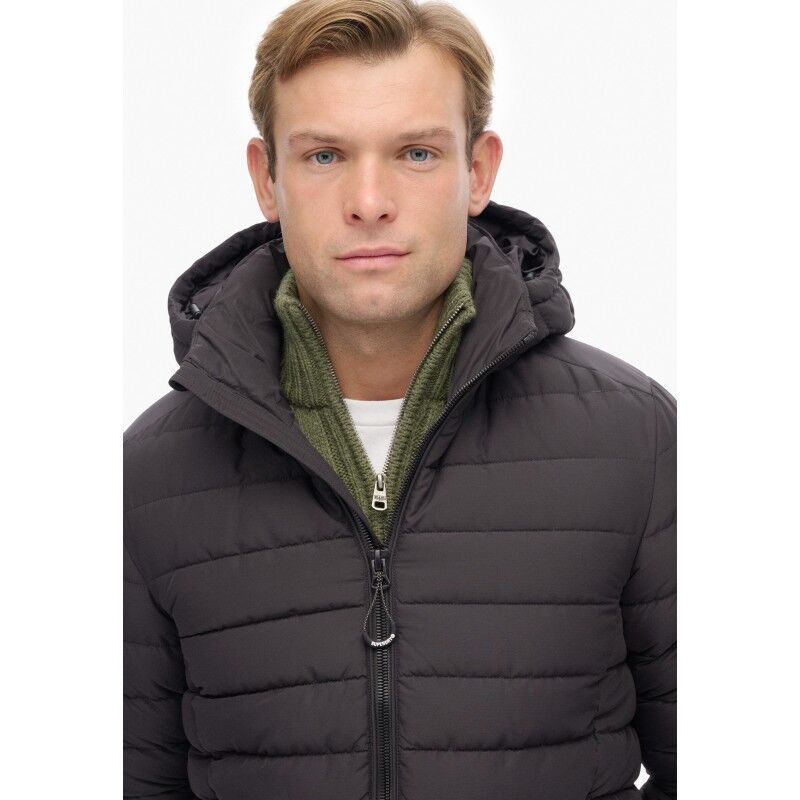 Superdry Hooded Fuji Padded Jacket - Pánská péřova | Hardloop