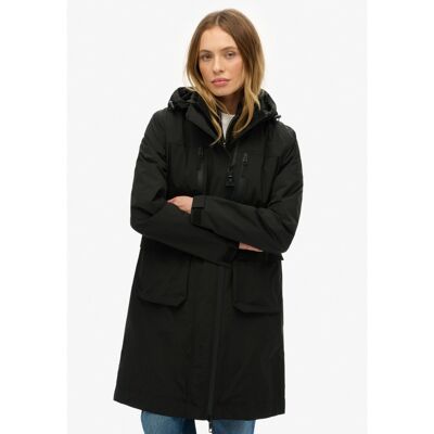 Hooded Longline Shell Parka - Parka - Women's
