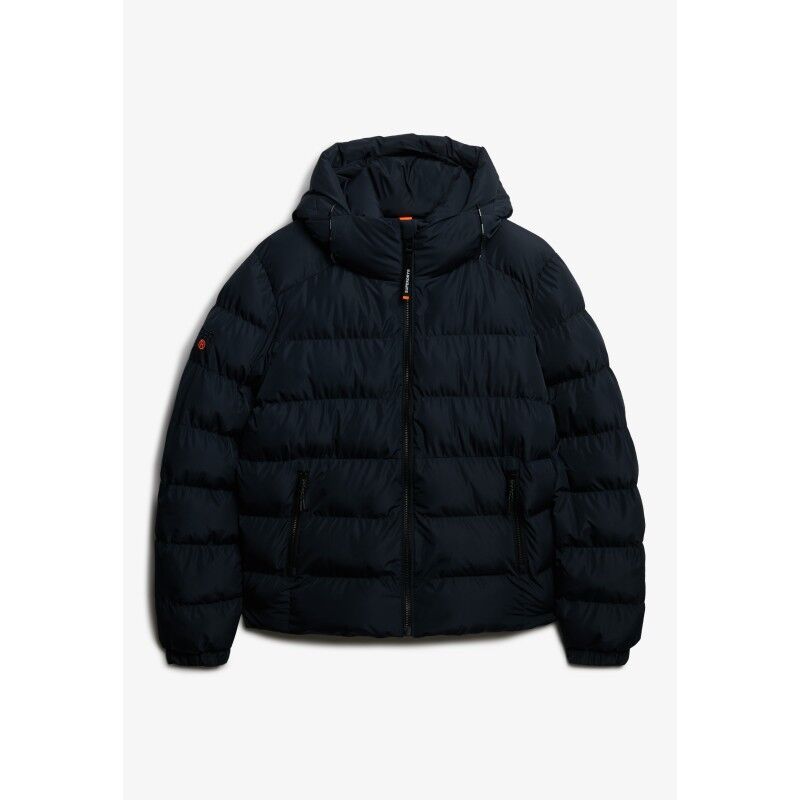 Superdry Hooded Sports Puffer Jacket - Donsjack - Heren | Hardloop