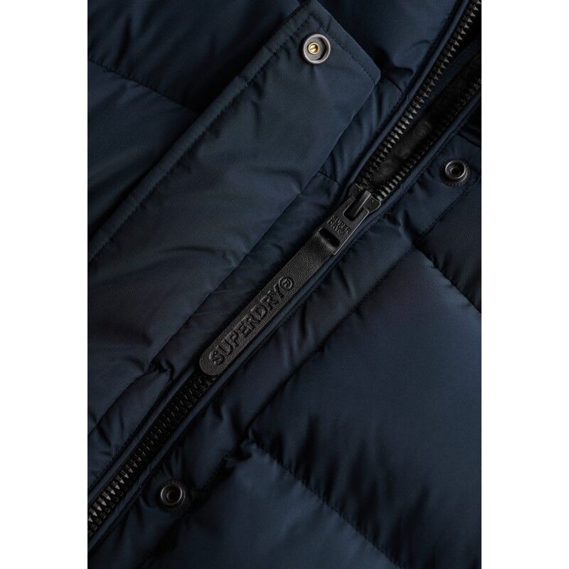 Superdry Hooded Sports Puffer Mid Jkt - Chaqueta de fibra sintética - Mujer | Hardloop
