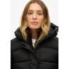 Superdry Black Puffer Jacket - Doudoune femme | Hardloop